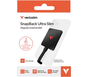 Verbatim SnapBack Ultra Slim SSD 2TB