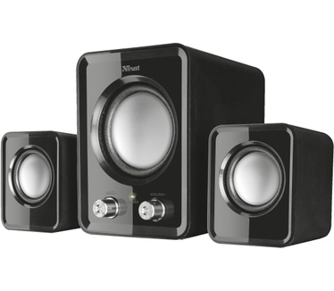 Trust ZIVA COMPACT 2.1 Speaker set (Zwart)