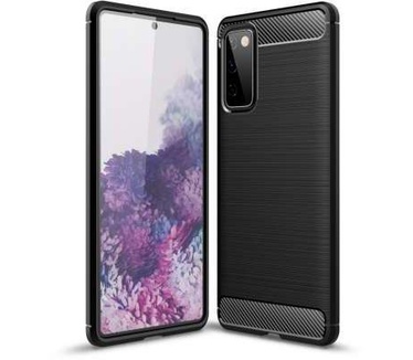 qMust Samsung Galaxy S20 FE Rugged TPU Case - Zwart
