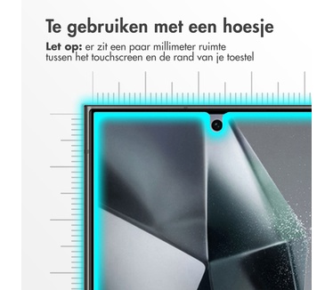 Accezz Gehard Glas Screenprotector 2-pack Samsung Galaxy S24 Ultra