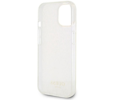 Guess Faceted Mirror Back Case - Apple iPhone 15 (6.1") - Roze Roze