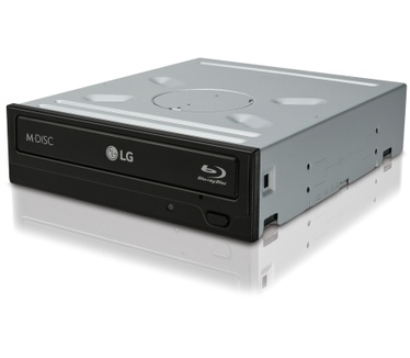 LG CH12NS40 Blu-ray combo Zwart