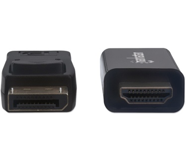 Manhattan DisplayPort to HDMI Cable, 1080p, 1.8m, Male to Male, 1080p@60Hz (1920x1080p), Black