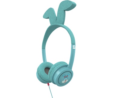 iFrogz Headphone-Little Rockerz Costume-With Buddy Jack and Coiled Cable-FG-Bunny