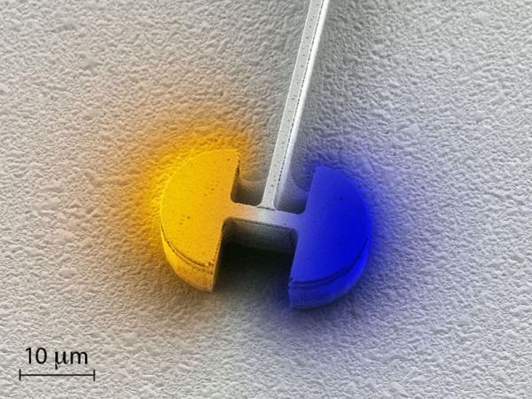 Elektrische resonator voor laser