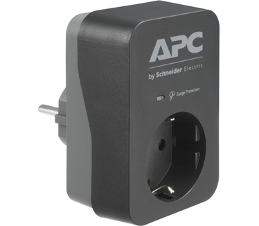 APC PME1WB-GR tussenstekker met overspanningsbeveiliging 3680W 1x stopcontact