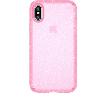 Speck Presidio Clear + Glitter iPhone XS / X (iPhone XS / X) Transparant