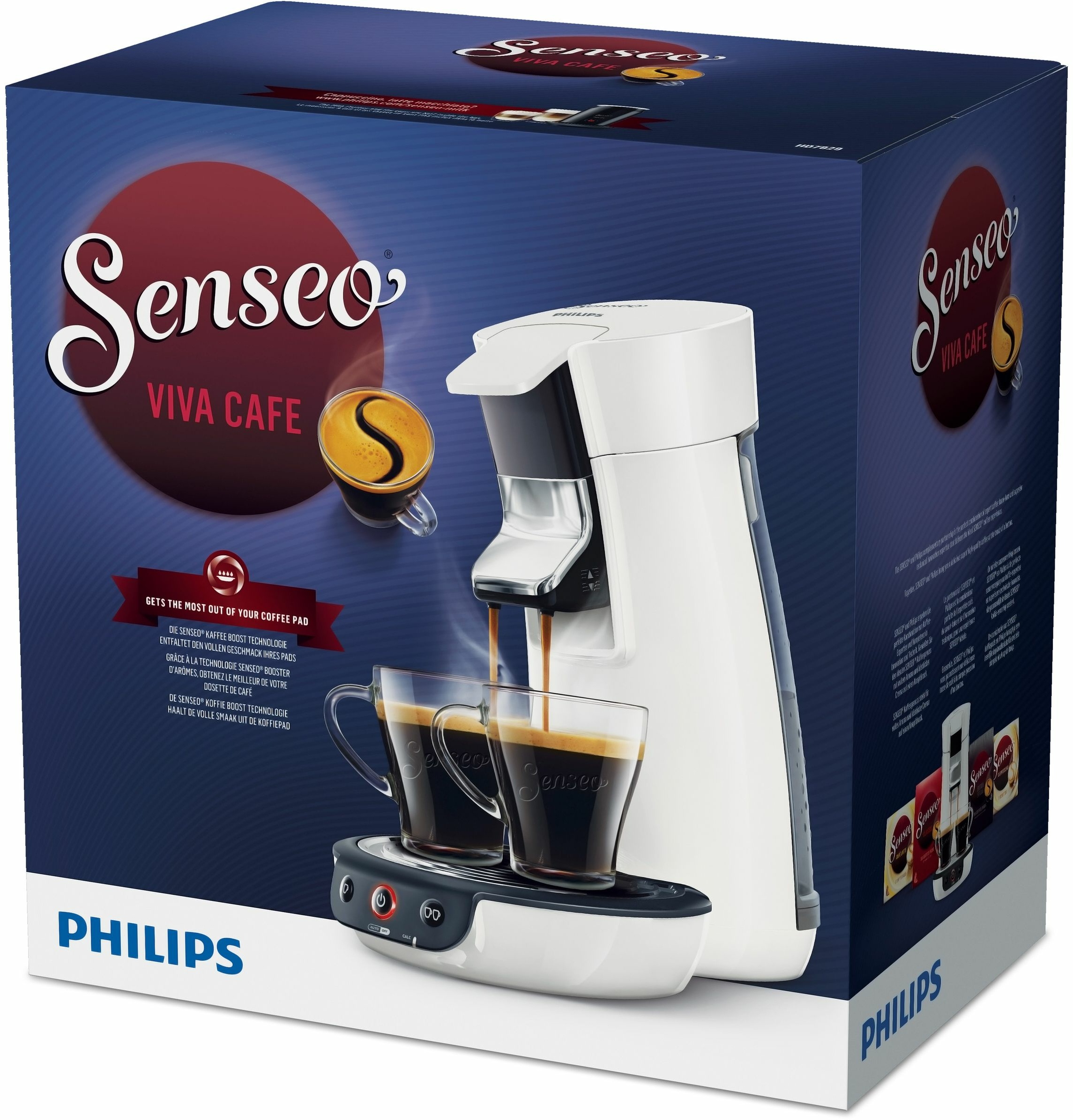 Philips Senseo Viva Café (Wit) Kenmerken Tweakers