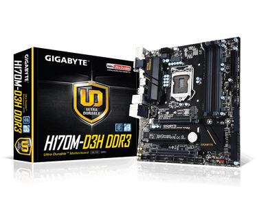 Gigabyte GA-H170M-D3H DDR3