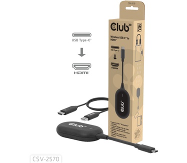 Club 3D Wireless USB-C® to HDMI™