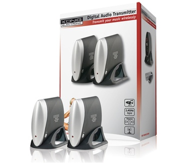 Konig König, Draadloze Digitale Audio Zender (VID-TRANS220KN)