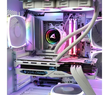 Alternate Thunderstorm Pro R7 - RX 7800 XT White