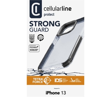Cellular Line Tetra Force Strong Guard (iPhone 13) Transparant