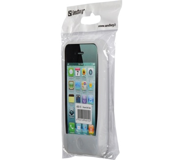Sandberg Soft back case Clear iPhone 4