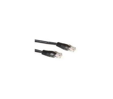 Advanced Cable Technology Zwarte 15 meter UTP CAT6 patchkabel met RJ45 connectoren
