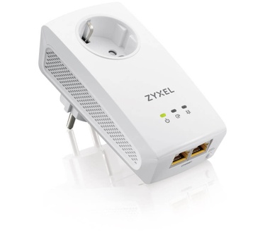 ZyXEL 1000Mbps Powerline Gigabit Ethernet Pass-Thru Single - Wallmount (PLA5256-EU0101F)