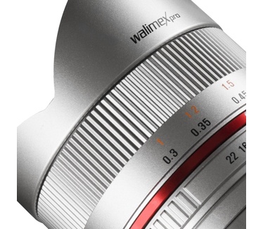 Walimex Pro 8mm f/2.8 Fis-Eye II (Sony-E) Zilver