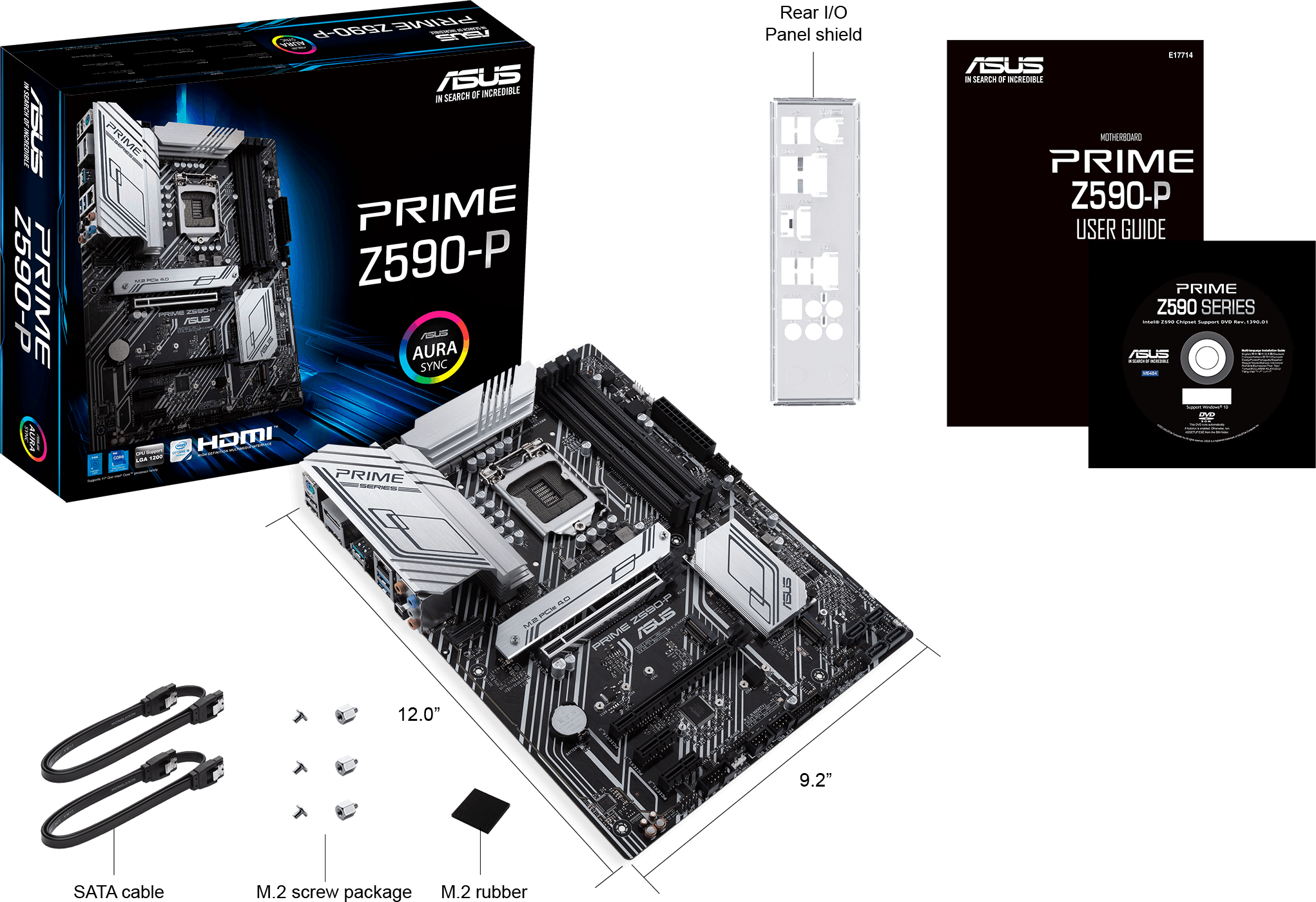 Specificaties van ASUS Prime Z590-P - Tweakers