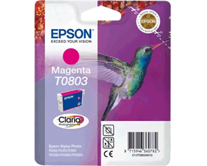Epson T0803 kolibri magenta cartridge