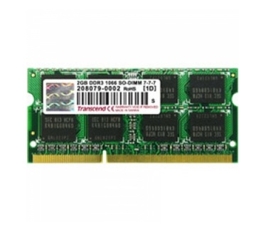Transcend PROPRIETARY MEMORY 1GB JETRAM DDR3 1333SO-DIMM 9-9-9 PROPRIETARY MEMORY 1GB JETRAM DDR3 1333SO-DIMM