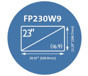 Kensington FP230W9 Privacy Screen for 23” Widescreen Monitors (16:9)
