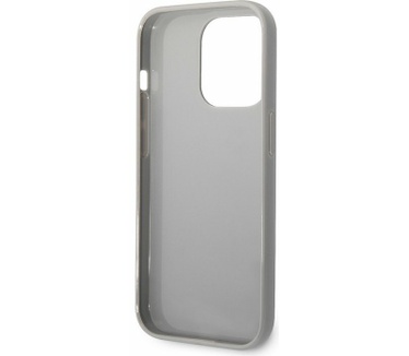 Karl Lagerfeld Monogram TPU Back Case iPhone 14 Pro (6.1") Grijs Grijs