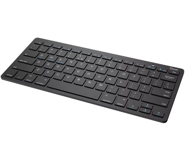 Qware Wireless keyboard Woodstock Zwart