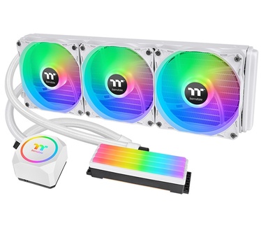 Thermaltake Floe RC360 CPU & Memory AIO Liquid Cooler Snow Edition