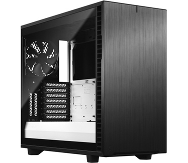 Fractal Design Define 7 Tempered Glass Clear Tint Zwart/Wit