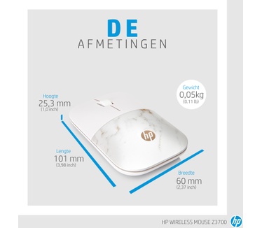 HP Z3700 Wireless Mouse Wit