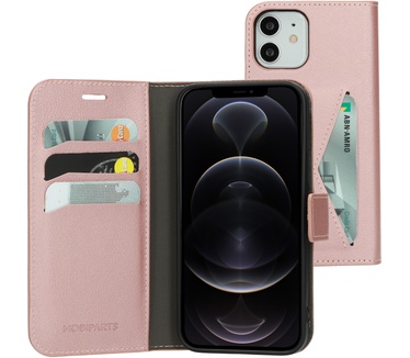 Mobiparts Classic Wallet Case Apple iPhone 12/12 Pro Pink