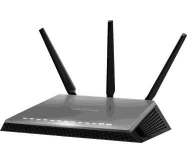 Netgear Nighthawk AC1900 ADSL/VDSL Modem Router 1.900 Mbit/s Dualband 2x USB 3.0 VPN 4x Gigabit Ports - Annex A - black