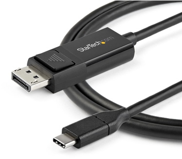 Startech.com USB-C naar DisplayPort 1.2 kabel bidirectioneel 1 m Zwart