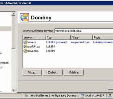 Kerio MailServer 6.0 screenshot (resized)