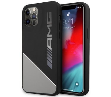 Mercedes-Benz Mercedes-AMG Silicone Two Tones - iPhone 12/12 Pro (6.1") - Zwart Zwart