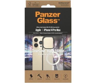 PanzerGlass ClearCase MagSafe (iPhone 14 Pro Max) Transparant