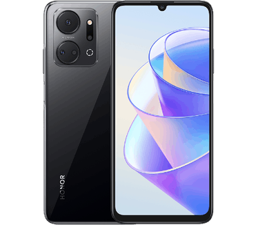 Honor X7a, 4GB ram Zwart