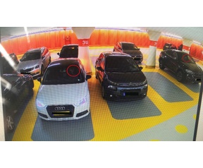 Parkeergarage Croeselaan tablet