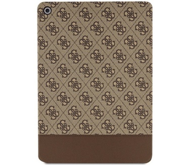 Guess 4G Stripe Allover voor de Apple iPad (10.2 inch) - Bruin Bruin