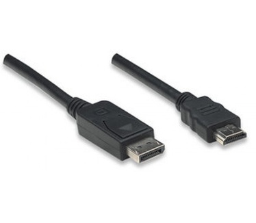Techly DisplayPort to HDMI Cable Converter 2 m ICOC DSP-H-020