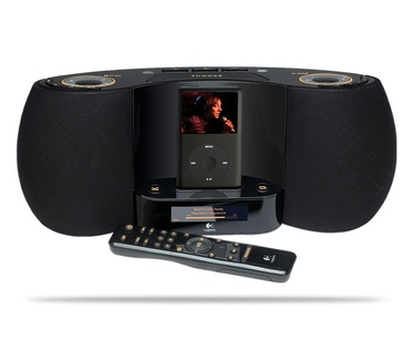 Logitech Pure-Fi Dream Logitech Pure-Fi Dream iPod speakerset Zwart