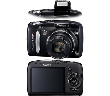 Canon PowerShot SX120 IS Zwart
