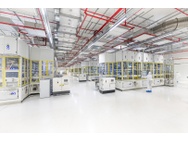 Volkswagen accufabriek in Duitsland