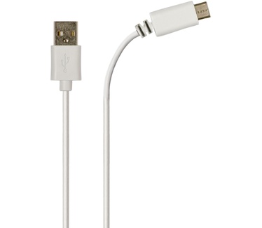 Azuri USB Sync- and charge cable - USB 3.1 to USB type C - wit