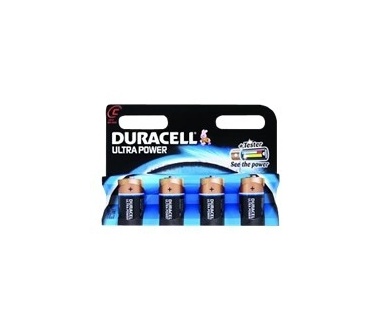 Duracell Ultra Power C Size 4 Pack