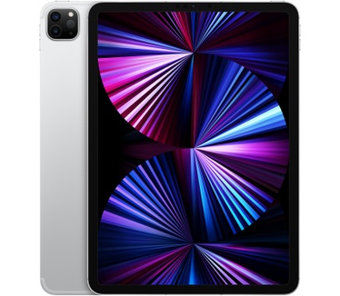 Apple iPad Pro (2021) 11" Wi-Fi + Cellular, 8GB ram, 128GB opslag, Zilver