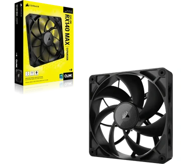 Corsair iCUE LINK RX140 MAX, Single Pack, 140mm, 140mm