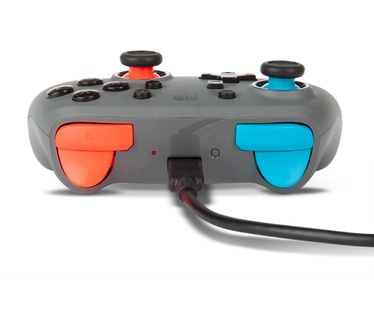 PowerA Nano Enhanced Blauw, Grijs, Oranje, Zwart