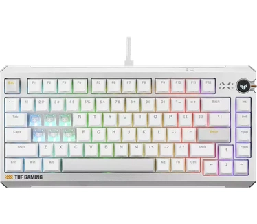 ASUS TUF Gaming K4 Magnetic Keyboard, Wit