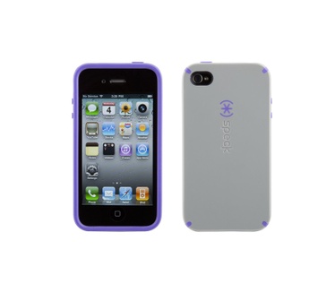Speck CandyShell Grijs/Paars (Apple iPhone 4)